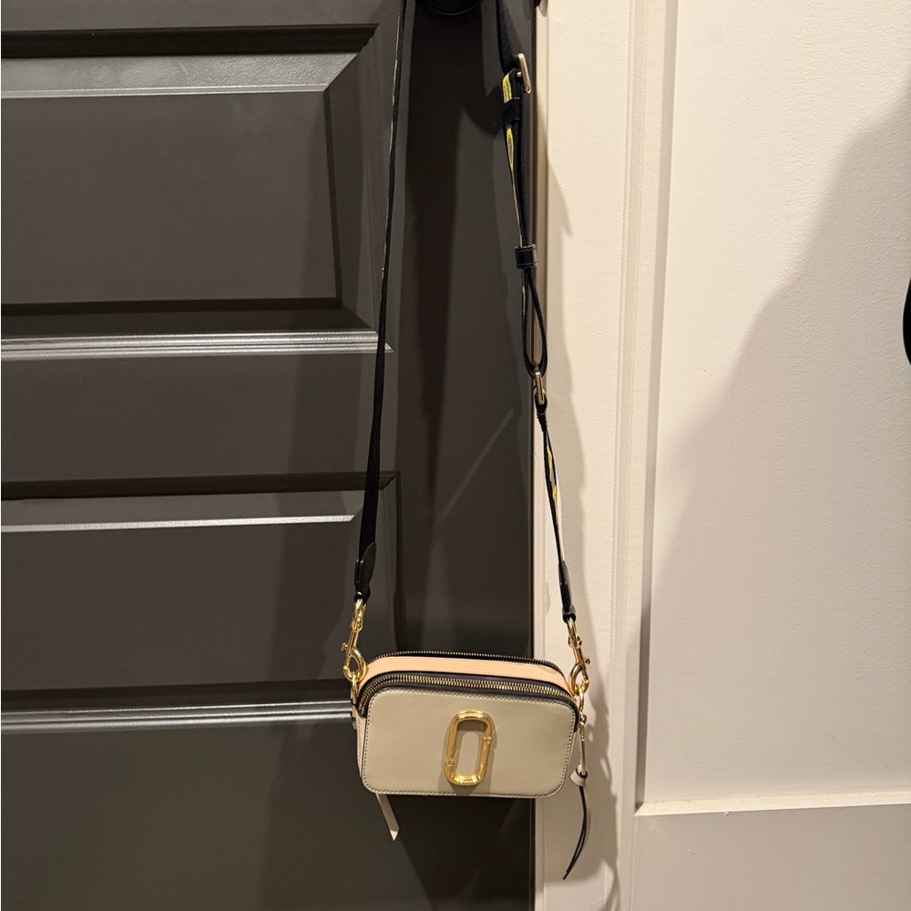 Stylish Cream Crossbody Bag